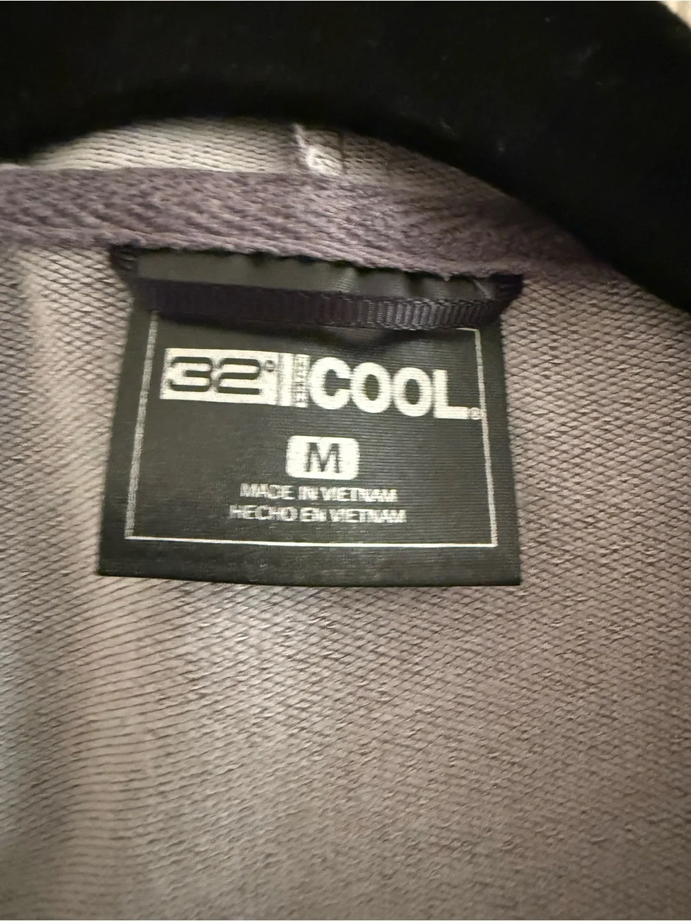 32 Degrees Lavender-Purple Full-Zip Utility Hoodie Jacket